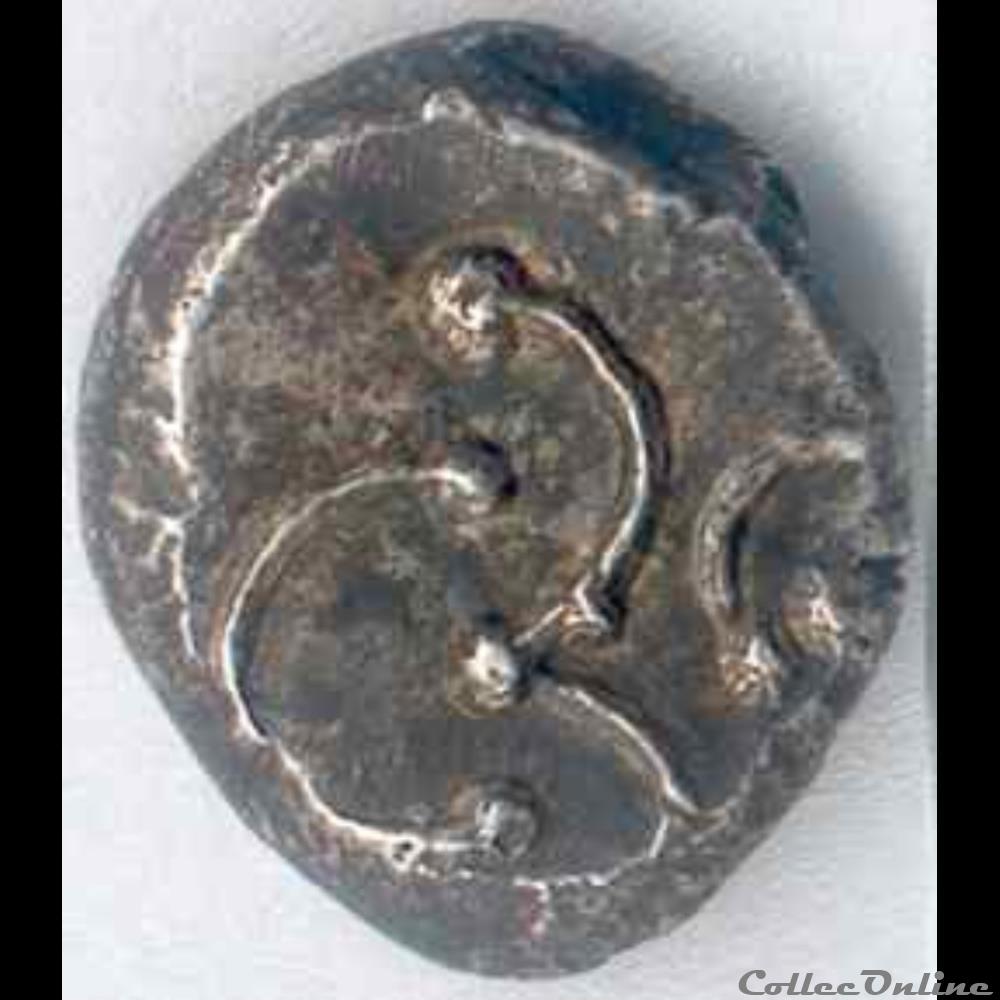 monnaie antique gauloise saves manque drachme aux volutes