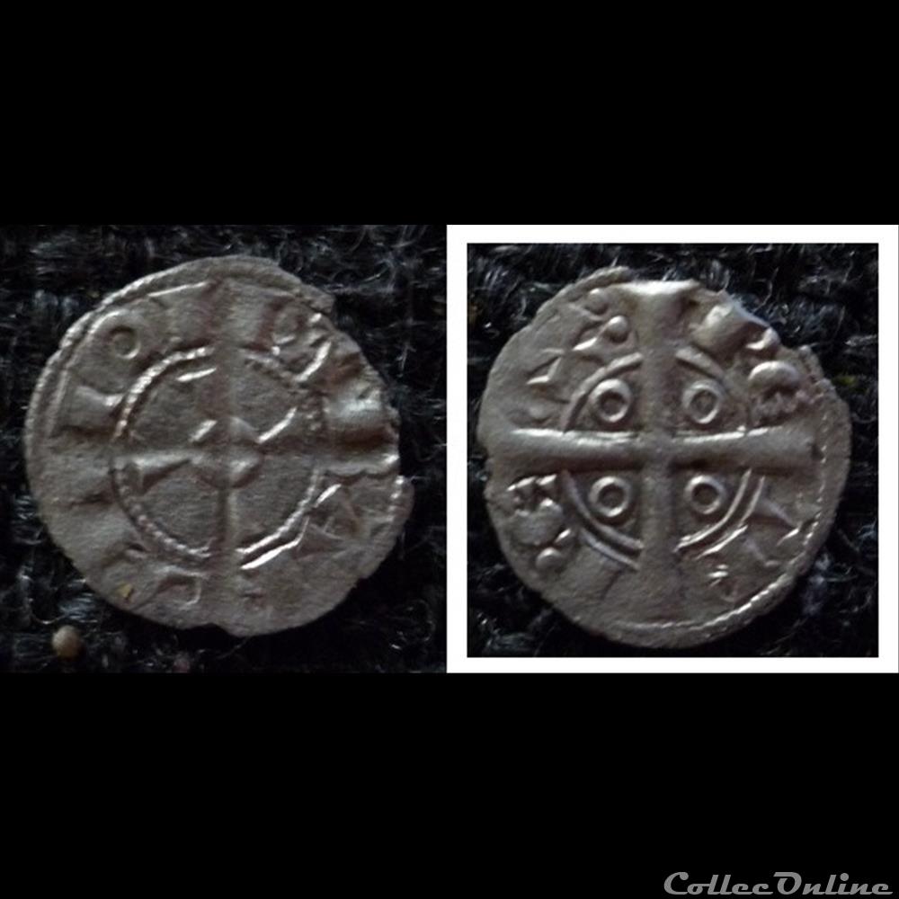 Catalogne - Pierre Ier d'Aragon - Obole monnaie france feodale catalogne pierre ier aragon obole
