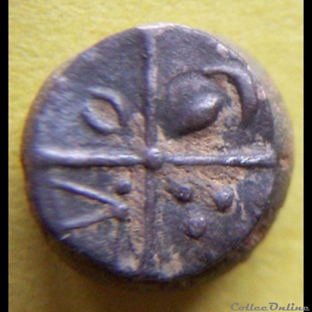 CL série 9.4 - Obole de Grabels monnaie antique gauloise cl serie 9 4 obole de grabels
