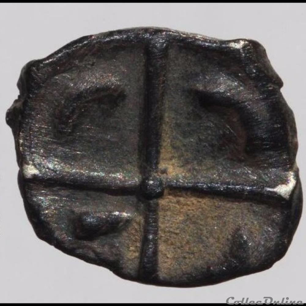 Savès manque - Obole de style Languedocien monnaie antique gauloise saves manque obole de style languedocien