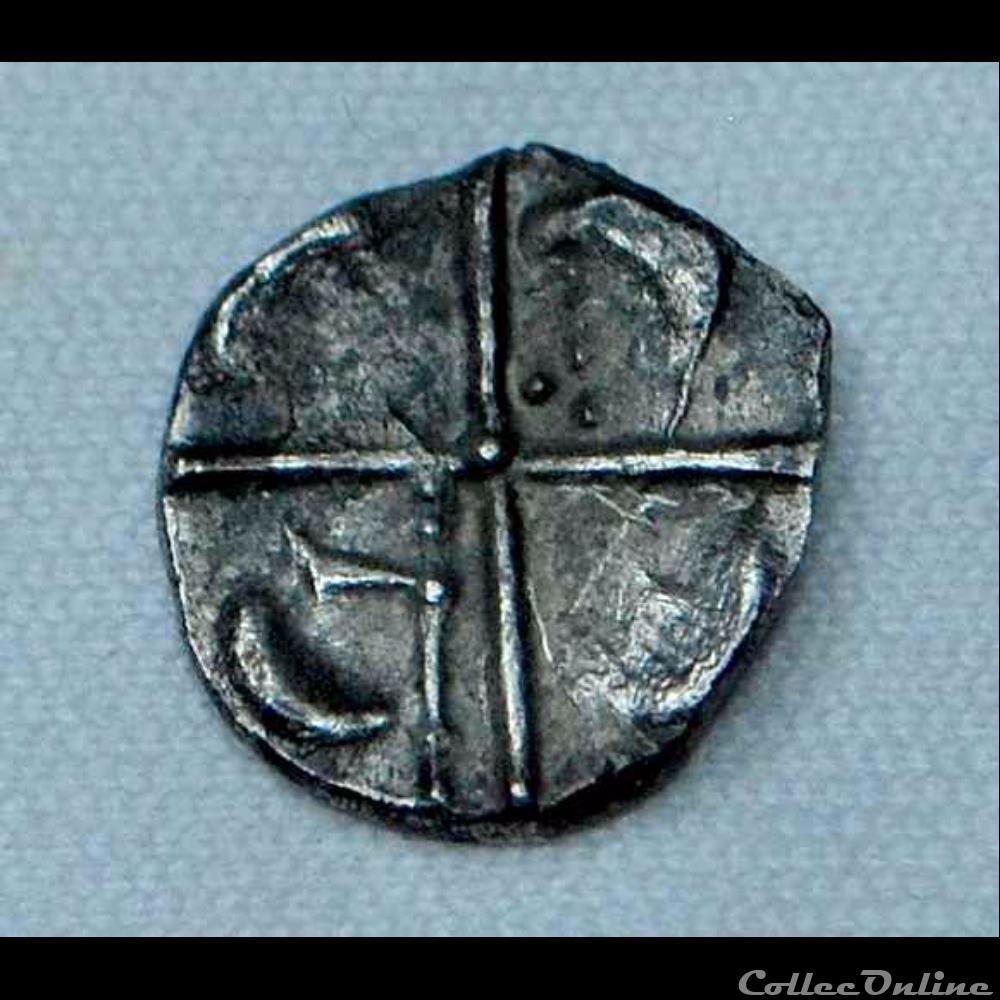 Indéterminée - Obole de style languedocien monnaie antique gauloise indeterminee obole de style languedocien