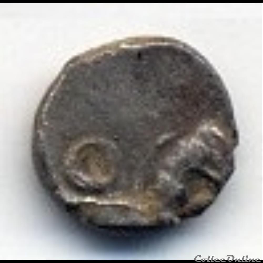 Savès 517 - 519 - Obole au cheval et à la Lyre monnaie antique gauloise saves 517 519 obole au cheval et a la lyre
