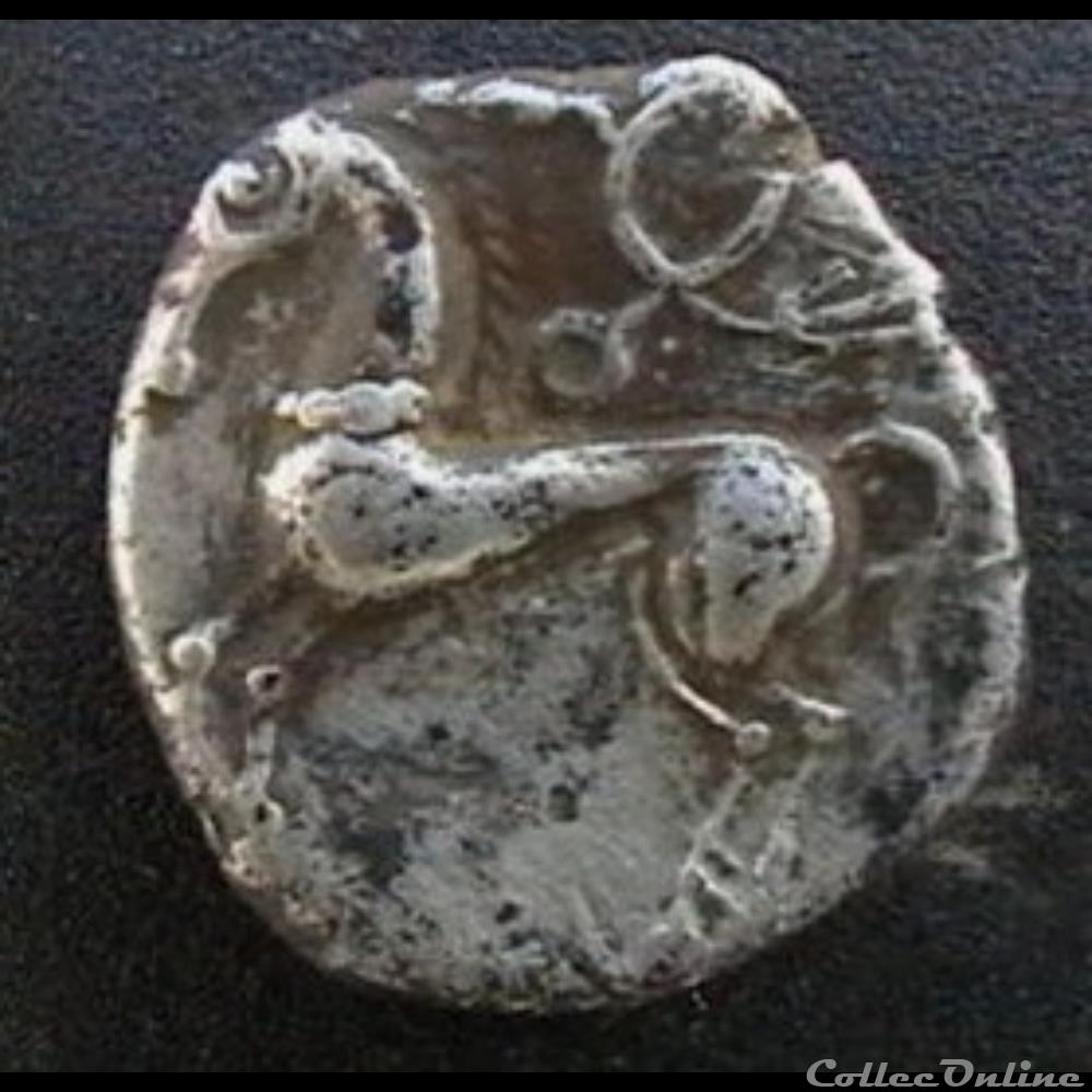 Imitation Emporion à la victoire monnaie antique gauloise imitation emporion a la victoire