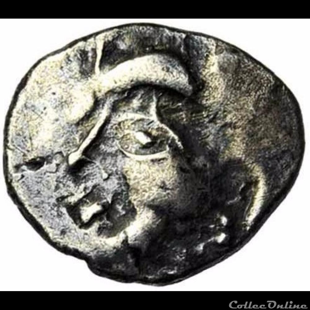 Savès 224-225 - Drachme au type de Belvès monnaie antique gauloise saves 224 225 drachme au type de belves