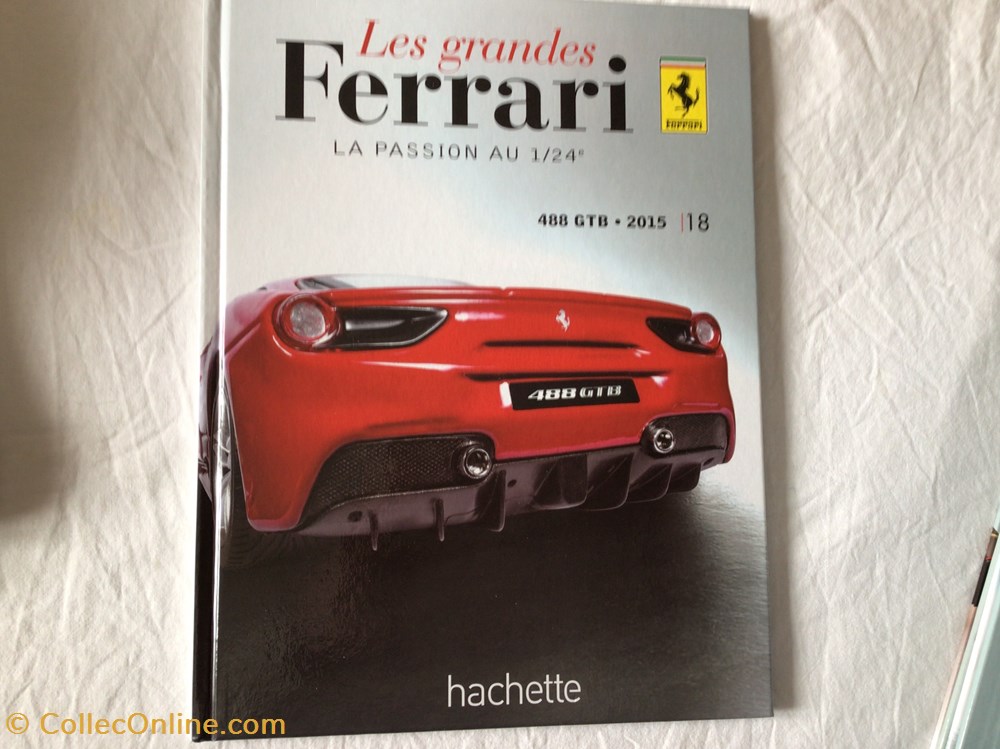 Les grandes Ferrari - 488 GTB livres bd revues les grandes ferrari 488 gtb