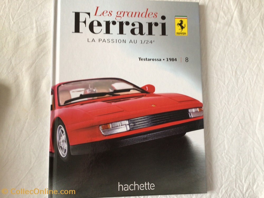 Les grandes Ferrari - Testarossa 1984 livres bd revues les grandes ferrari testarossa 1984