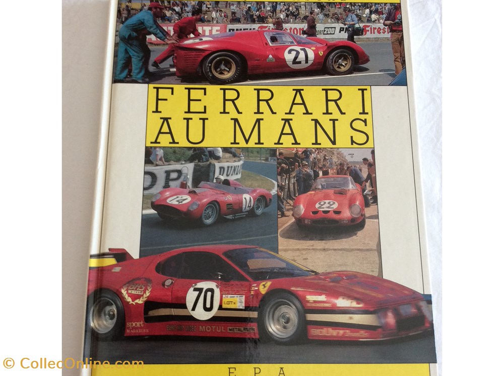Ferrari au Mans livres bd revues ferrari au mans