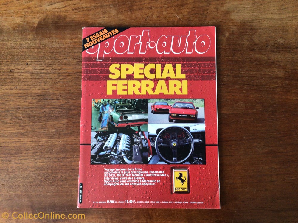 livres bd revues sport auto special ferrari