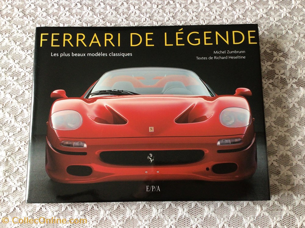 livres bd revues ferrari de legende