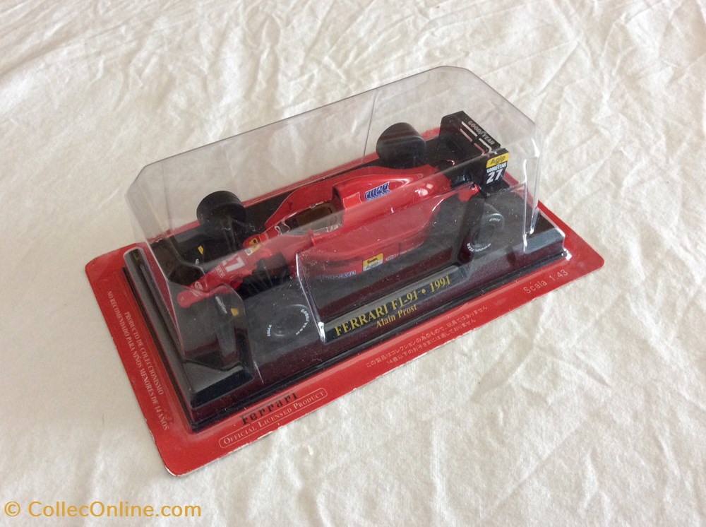Ferrari F1-91 - 1991 modeles reduits ferrari f1 91 1991