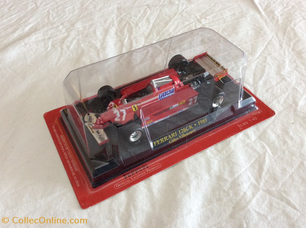 modeles reduits ferrari 126ck 1981
