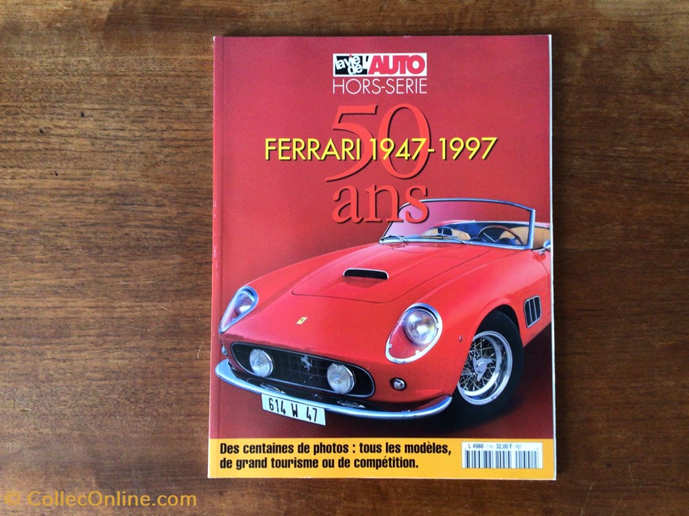 livres bd revues la vie de l auto hors serie ferrari