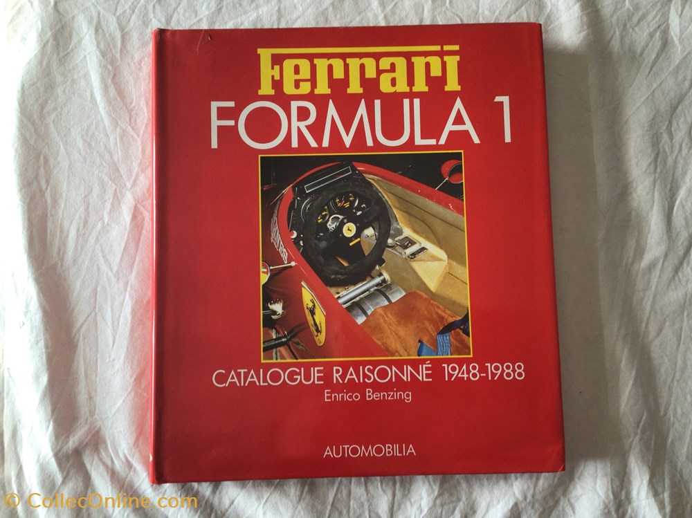 livres bd revues ferrari formula 1 catalogue raisonne 1948 1988