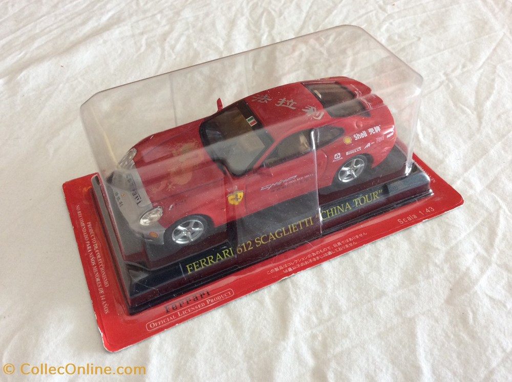 Ferrari 612 Scaglietti China Tour modeles reduits ferrari 612 scaglietti china tour