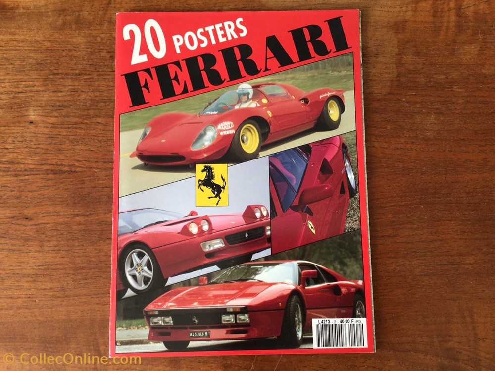 livres bd revues 20 posters ferrari