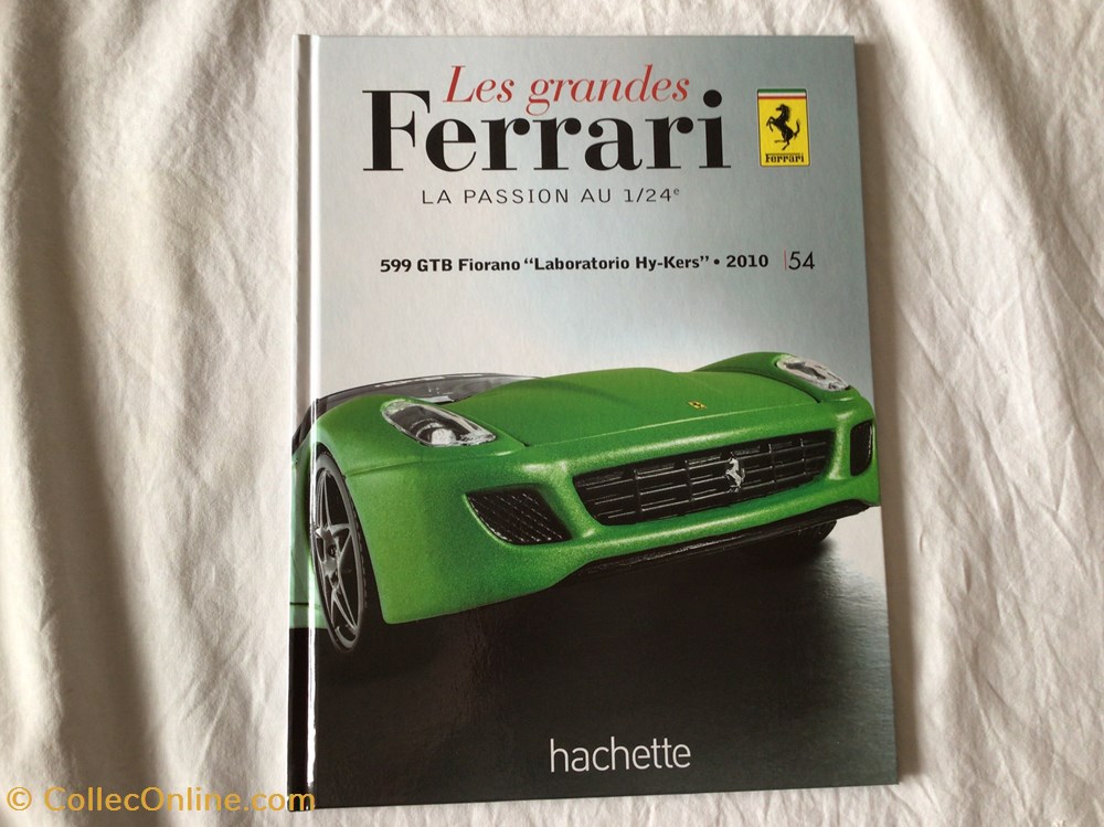 Les grandes Ferrari - 599 GTB livres bd revues les grandes ferrari 599 gtb