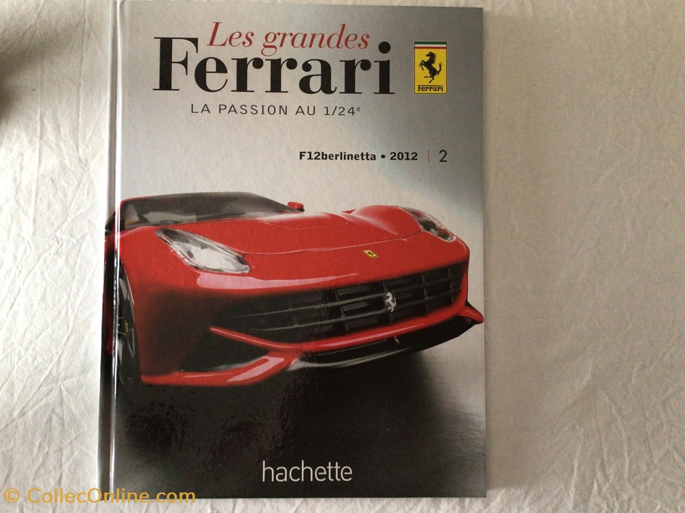 Les grandes Ferrari - F12 Berlinetta livres bd revues les grandes ferrari f12 berlinetta
