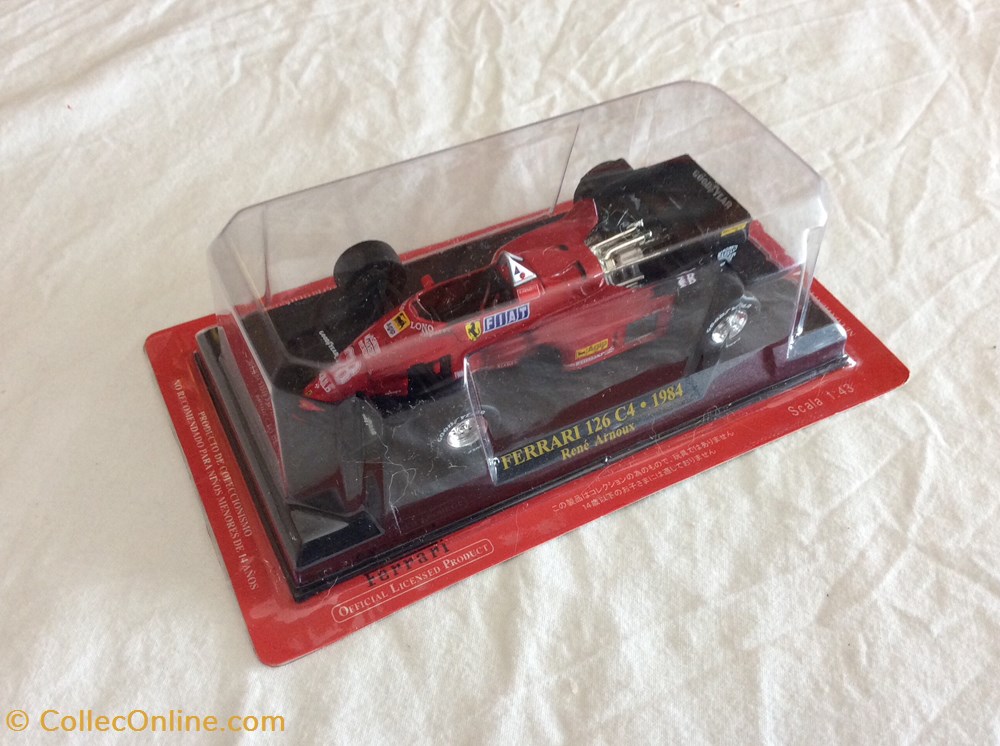 Ferrari 126 C4 - 1984 modeles reduits ferrari 126 c4 1984
