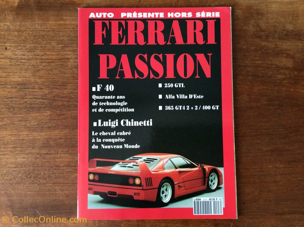 Auto hors série - Ferrari Passion livres bd revues auto hors serie ferrari passion