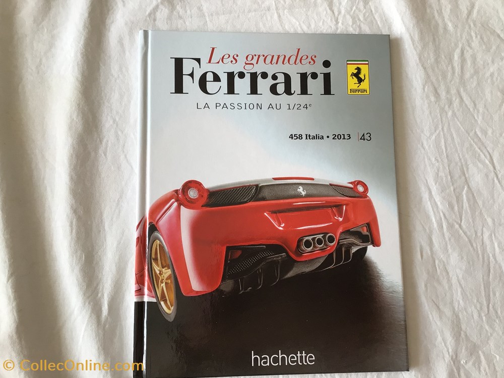 livres bd revues les grandes ferrari 458 italia
