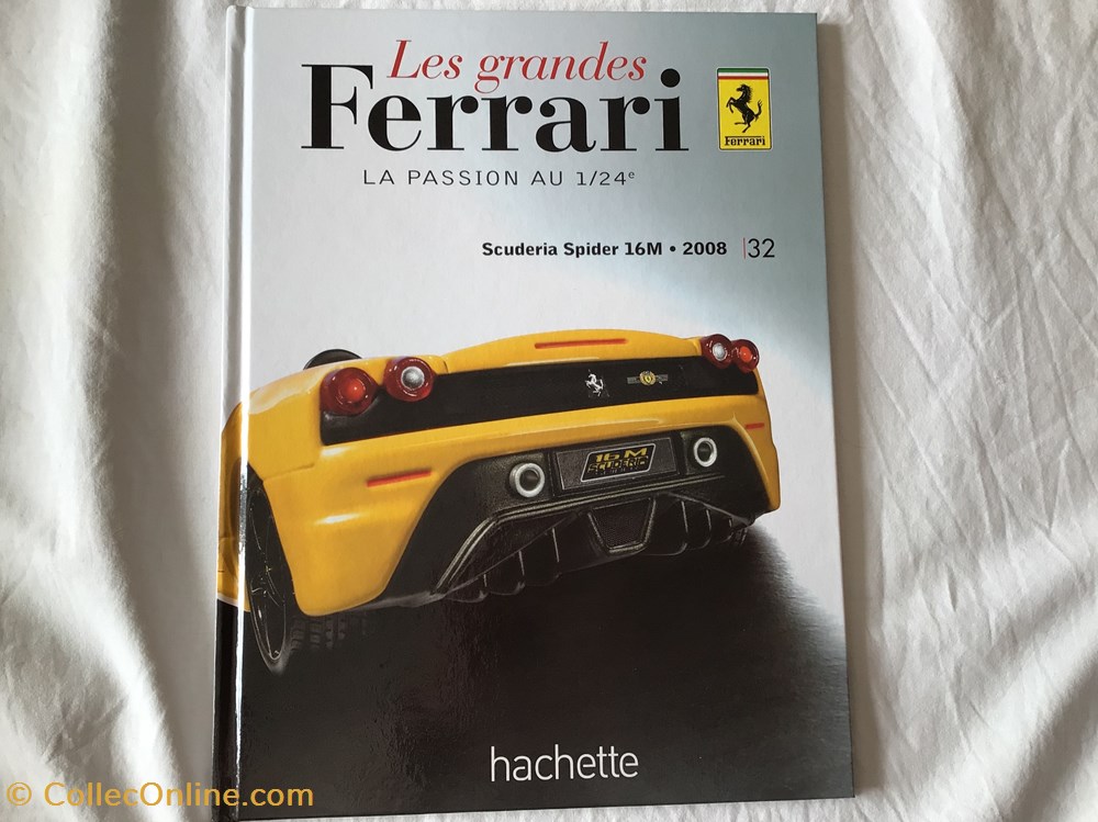 Les grandes Ferrari - Scuderia Spider 16M livres bd revues les grandes ferrari scuderia spider 16m