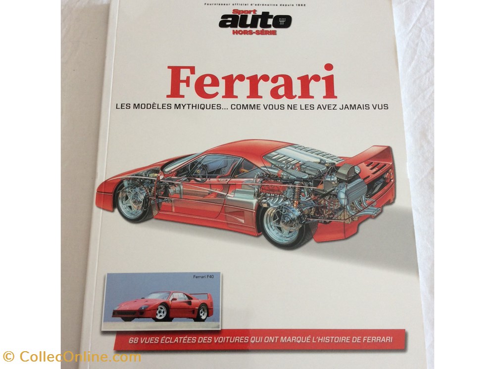 Ferrari - Les modèles mythiques ... comme vous ne les avez jamais vus livres bd revues ferrari les modeles mythiques comme vous ne les avez jamais vus