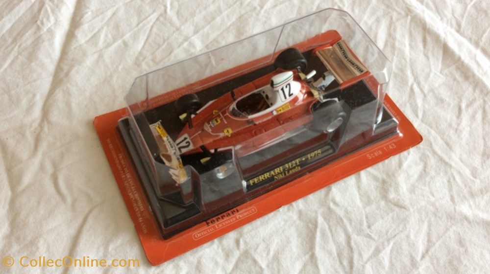 Ferrari 312T 1975 Niki Lauda modeles reduits ferrari 312t 1975 niki lauda