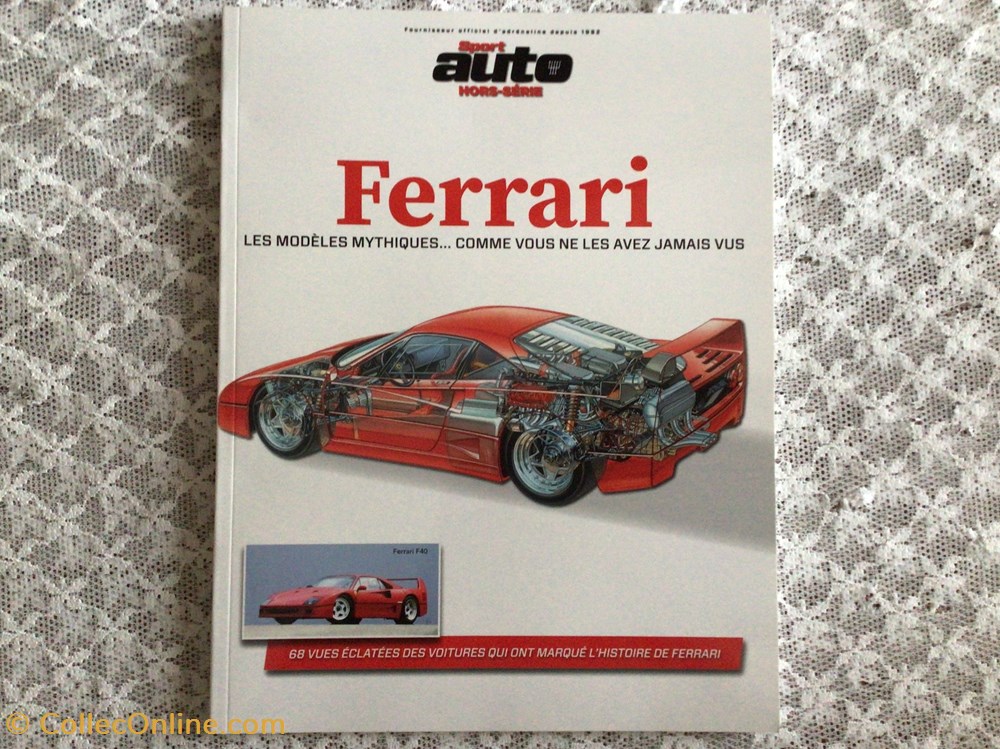 Sport Auto Hors Série - Ferrari - Les modèles mythiques livres bd revues sport auto hors serie ferrari les modeles mythiques