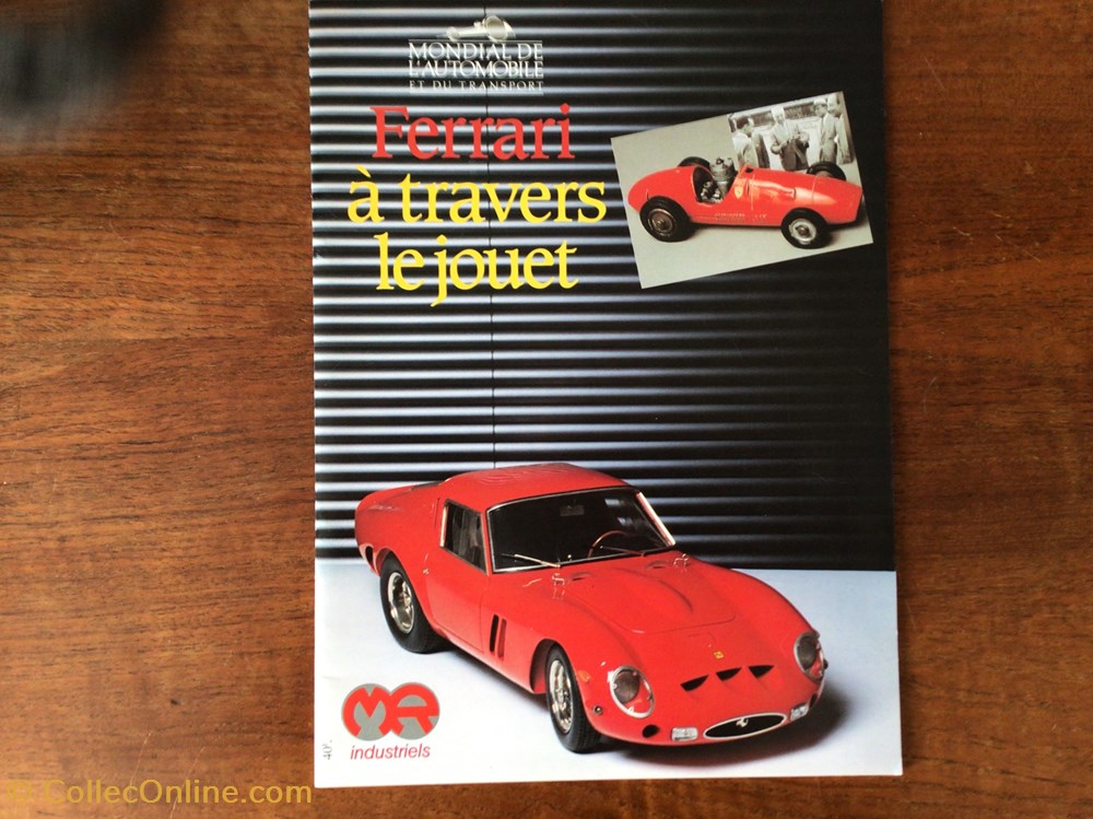 Ferrari à travers le jouet livres bd revues ferrari a travers le jouet