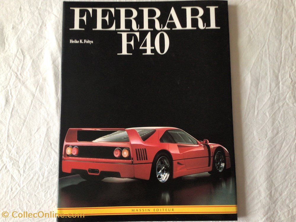 livres bd revues ferrari f40