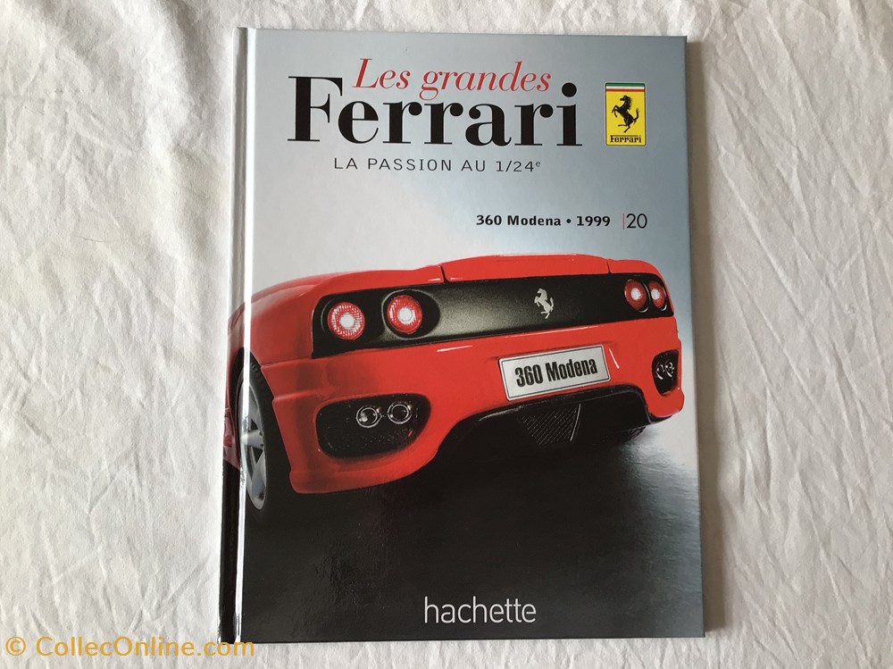 Les grandes Ferrari - 360 Modena livres bd revues les grandes ferrari 360 modena