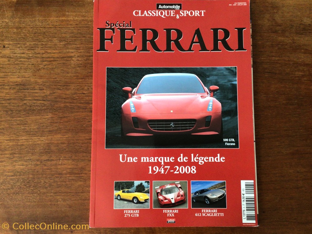 livres bd revues automobile revue special ferrari