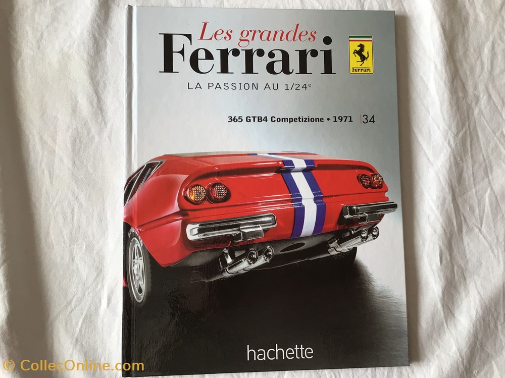 Les grandes Ferrari - 365 GTB4 Competizione livres bd revues les grandes ferrari 365 gtb4 competizione