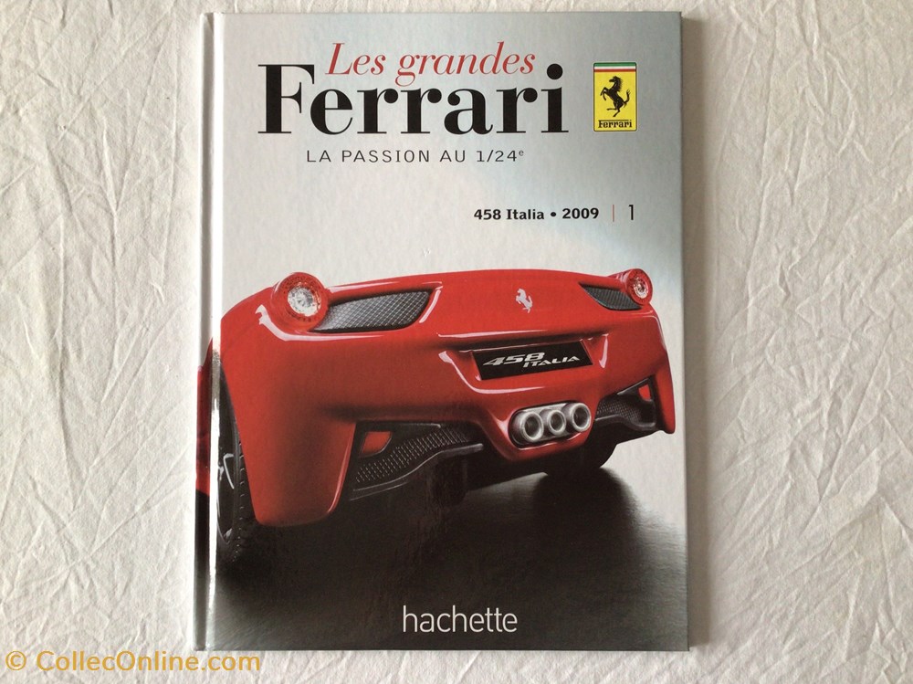 Les grandes Ferrari - 458 Italia livres bd revues les grandes ferrari 458 italia
