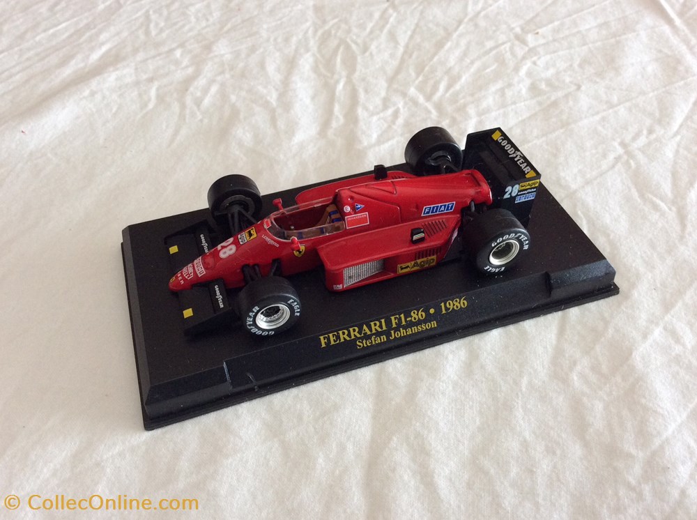Ferrari F1-86 - 1986 modeles reduits ferrari f1 86 1986