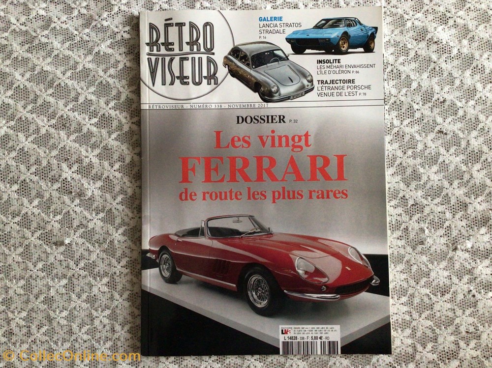 Rétro Viseur - Les vingt Ferrari de route les plus rares livres bd revues retro viseur les vingt ferrari de route les plus rares
