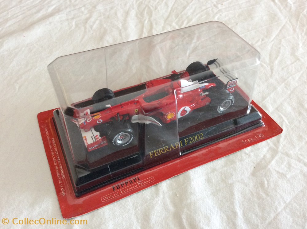 Ferrari F1 F2002 modeles reduits ferrari f1 f2002