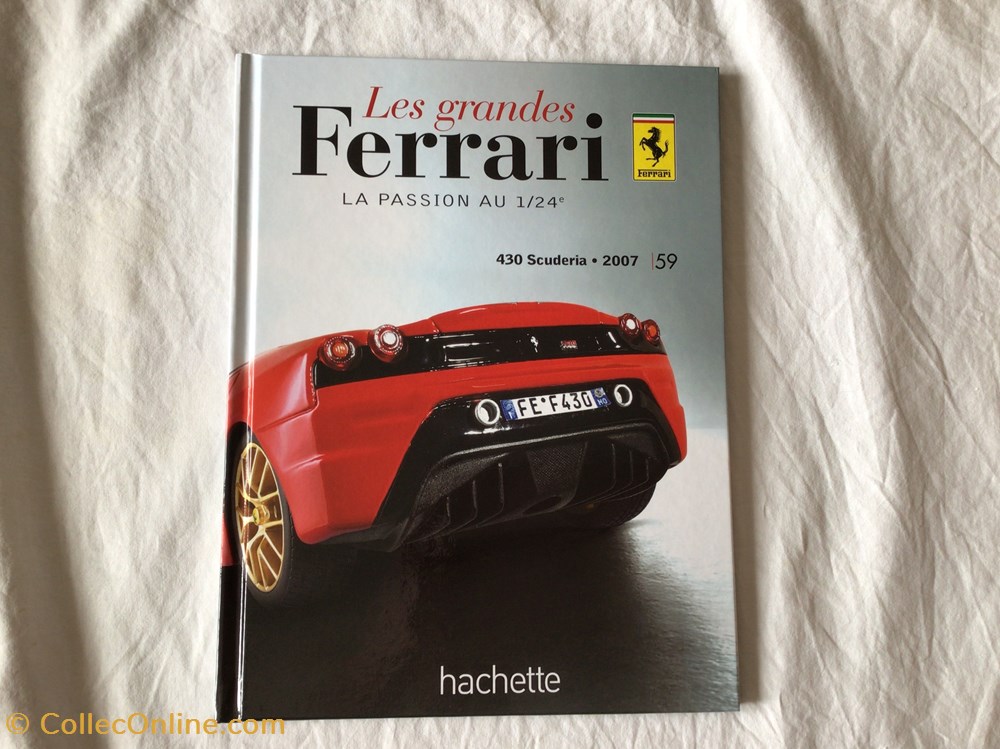 Les grandes Ferrari - 430 Scuderia livres bd revues les grandes ferrari 430 scuderia