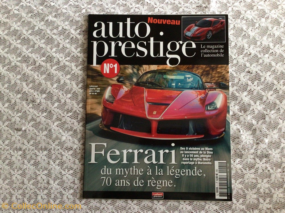 livres bd revues auto prestige ferrari