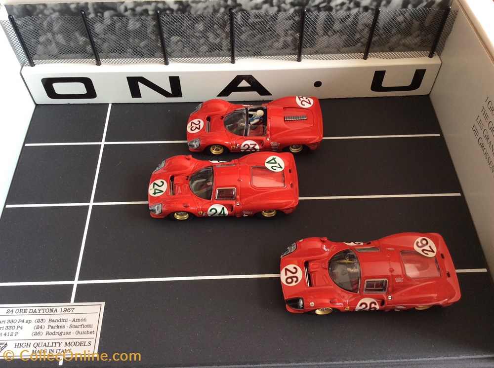 Ferrari 412P - n°26- 24 heures de Daytona 1967 modeles reduits ferrari 412p n 26 24 heures de daytona 1967