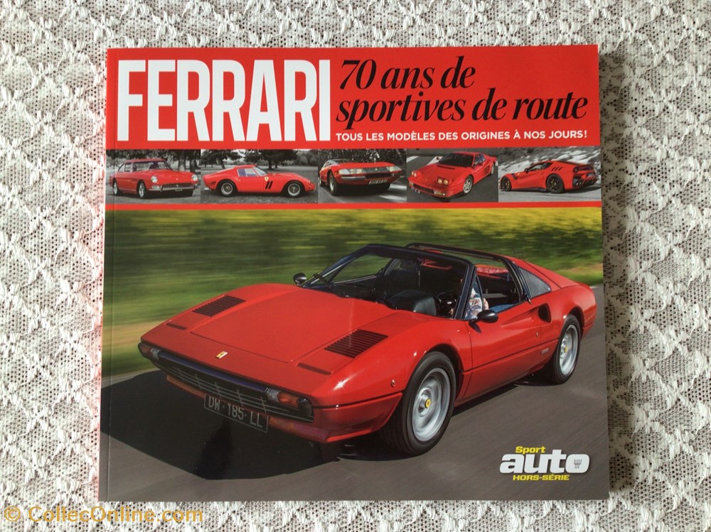 Ferrari 70 ans de sportives de route livres bd revues ferrari 70 ans de sportives de route