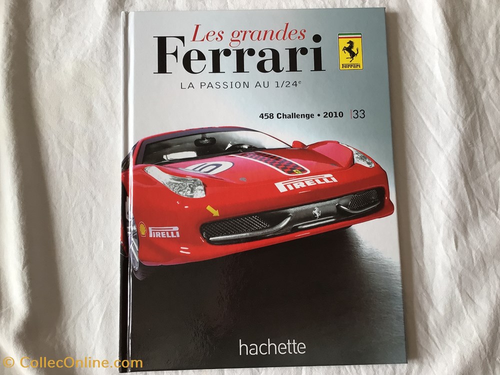 Les grandes Ferrari - 458 Challenge livres bd revues les grandes ferrari 458 challenge