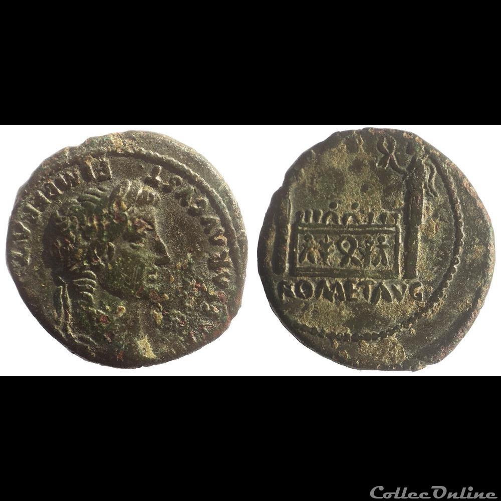 Tibère - As à l'autel de Lyon monnaie antique romaine tibere as a autel de lyon