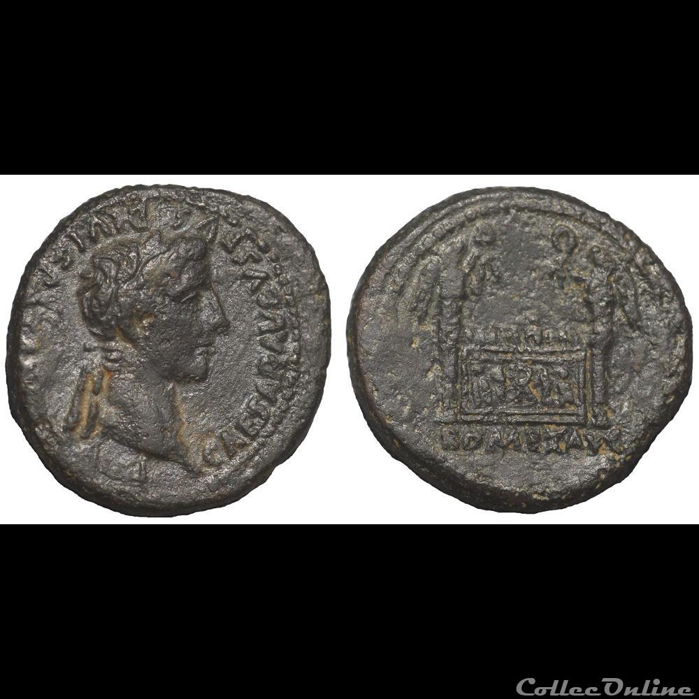 Auguste - Semis à l'autel de Lyon monnaie antique romaine auguste semis a autel de lyon
