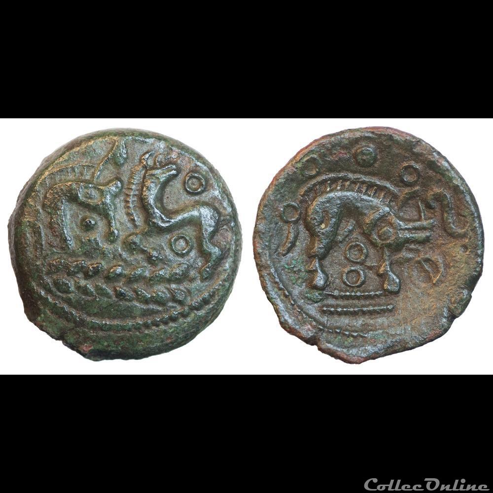 Aulerques Eburovices (Evreux) monnaie antique gauloise aulerques eburovices evreux
