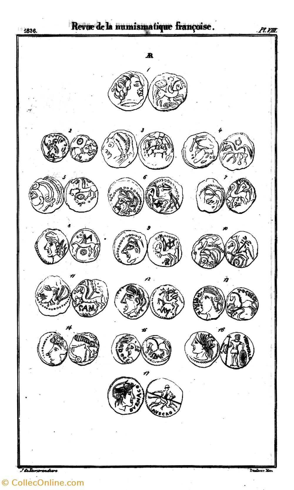 BITURIGE incertaine : Drachme (ou quinaire) de Cheverny monnaies antiques celtes biturige incertaine drachme ou quinaire de cheverny