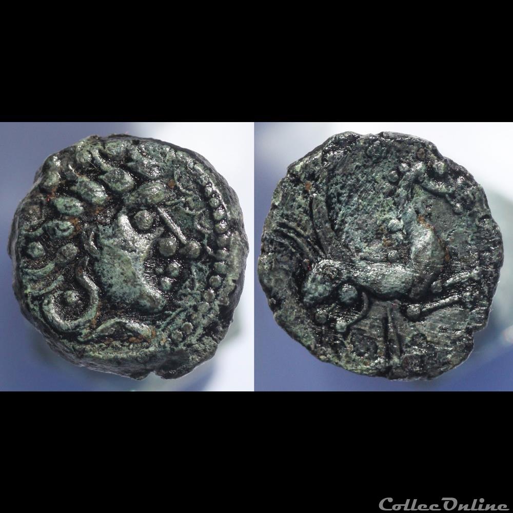 Carnute au Pégase monnaie antique gauloise carnute au pegase