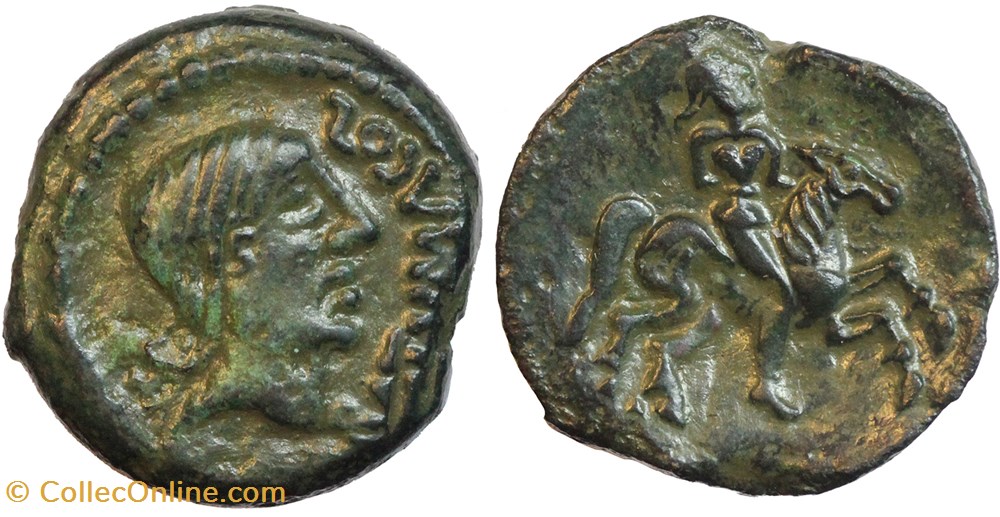 Bronze RATVMACOS des Véliocasses monnaie antique av jc ap gauloise bronze ratvmacos des veliocasses