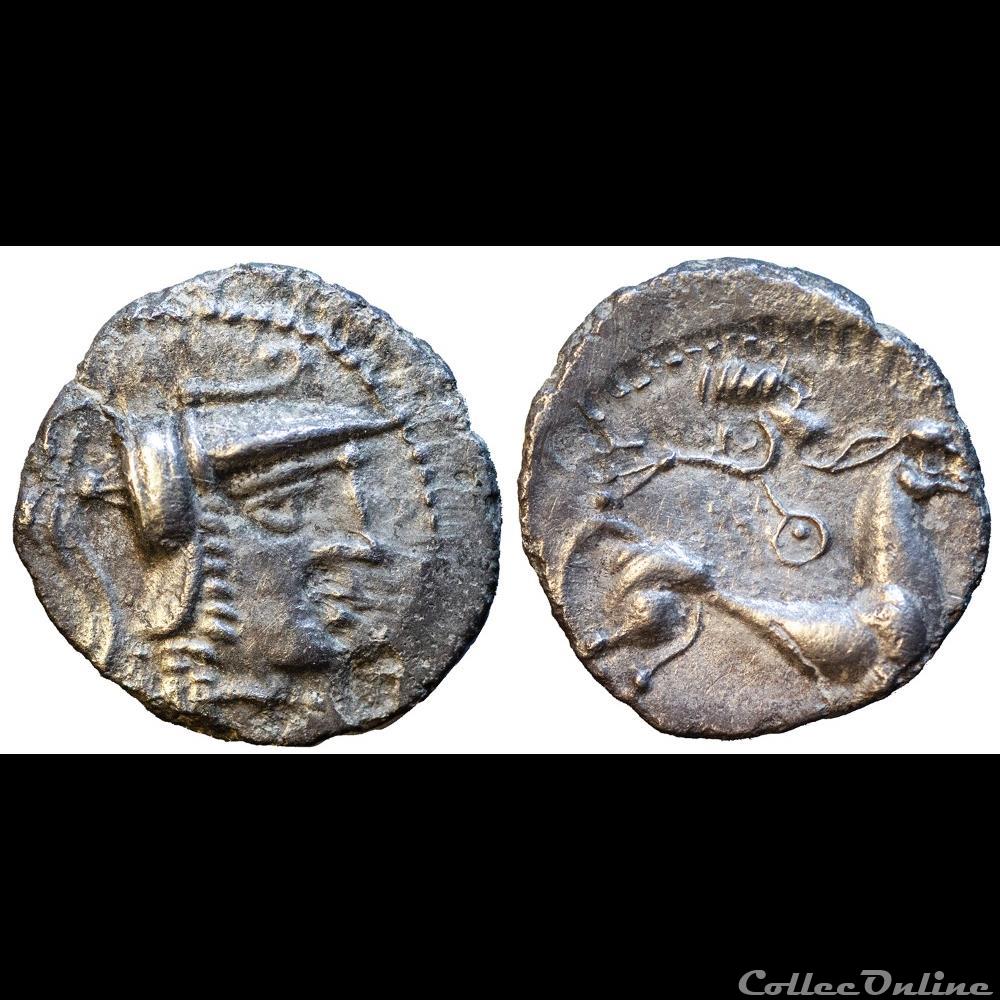 Aulerques Cenomans monnaie antique gauloise aulerques cenomans