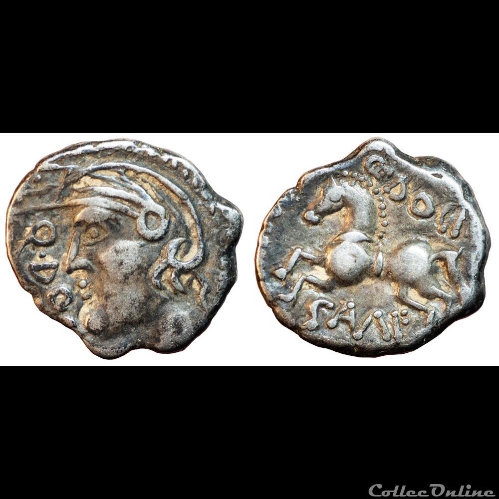 Denier des Sequanes monnaie antique gauloise denier des sequanes